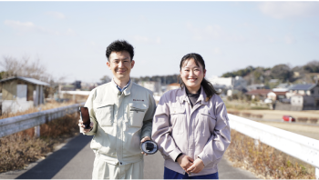 すべては岡崎市でi-Conを普及させるために。「葵コンサルタント（愛知県）」期待の新人社員が「OPTiM Geo Scan」の実力を体験！ サムネイル