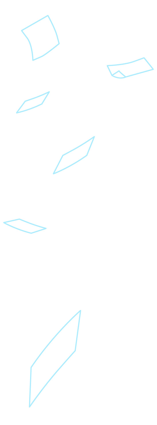 紙吹雪のイラスト