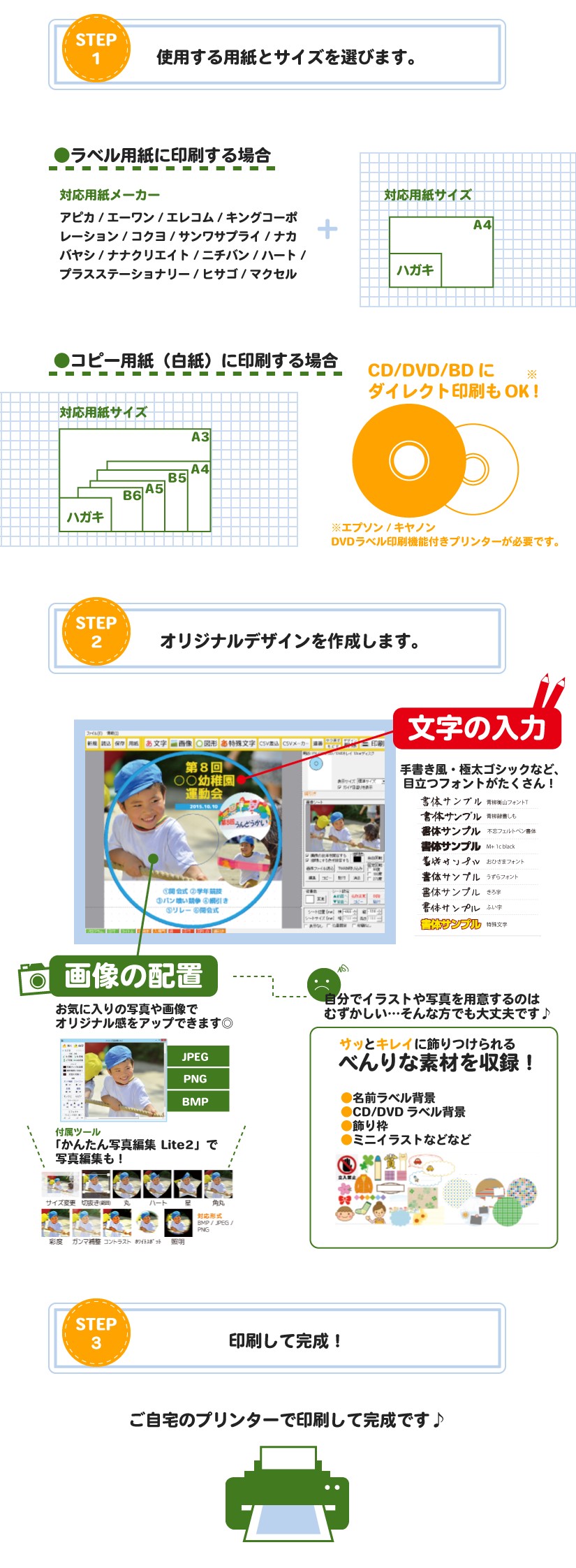 誰でもかんたん3ステップ!