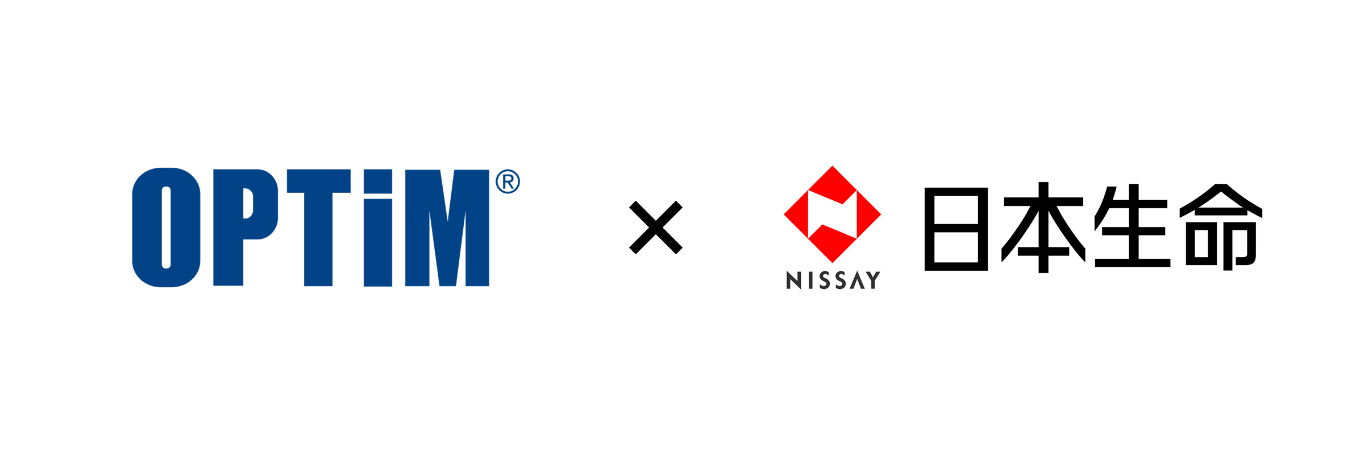 OPTiMと日本生命保険相互会社のロゴ画像